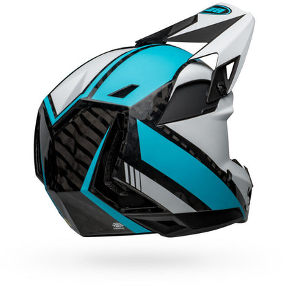 Bell Full-10 Spherical Full Face Helmet - Matt Gray-White-Bali