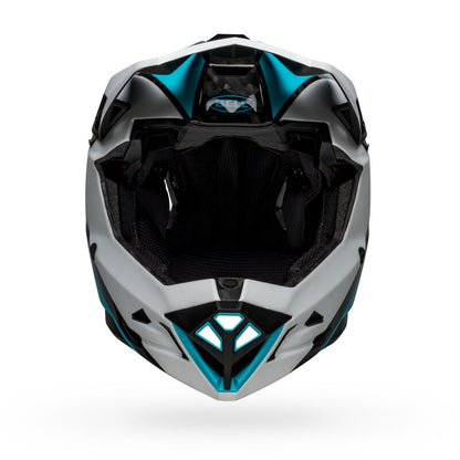 Bell Full-10 Spherical Full Face Helmet - Matt Gray-White-Bali