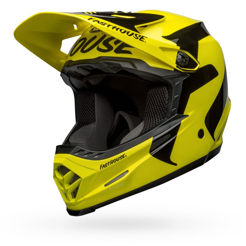 Bell Full-9 Fusion MIPS Full Face Helmet - Hi-Viz-Black