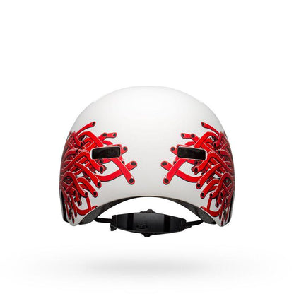 Bell Local BMX Helmet - Matt White Eyes