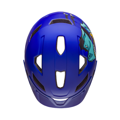 Bell Sidetrack Child Helmet - T Rex-Matt Blue - 2019