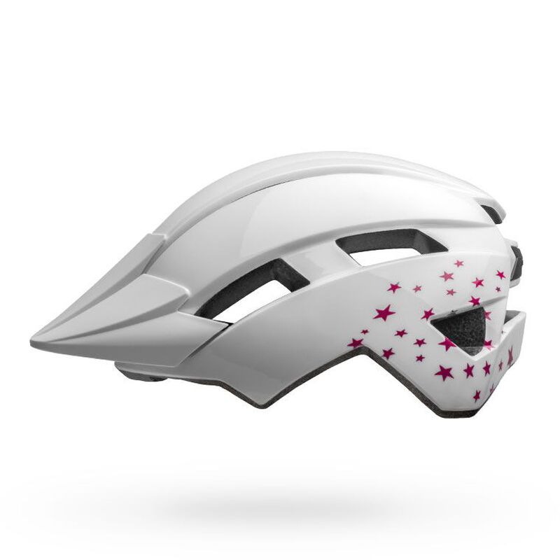 Bell Sidetrack II MIPS MTB Helmet - Youth - White Stars