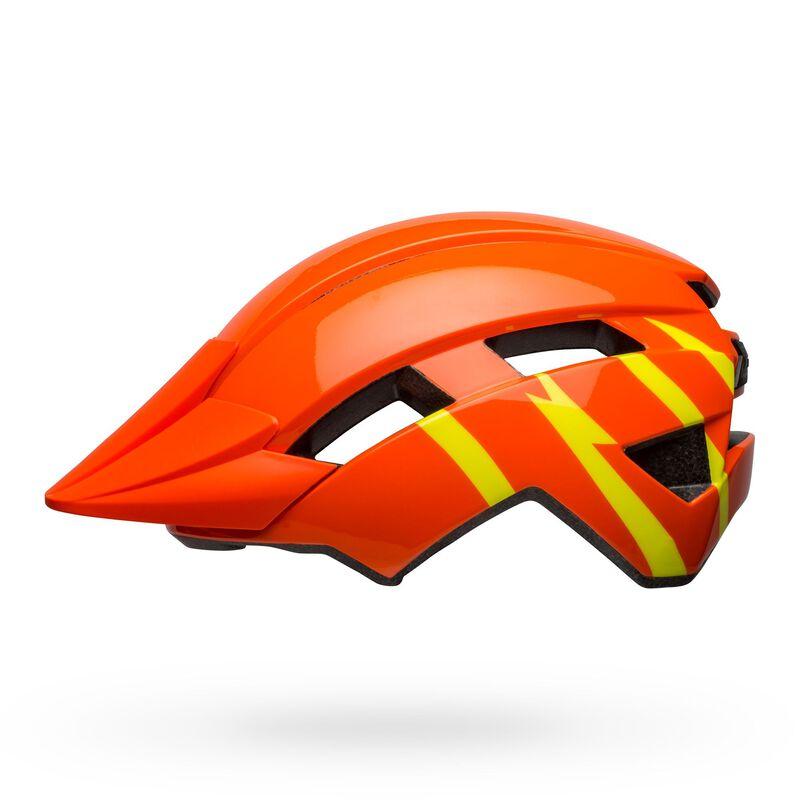 Orange bike helmet discount child