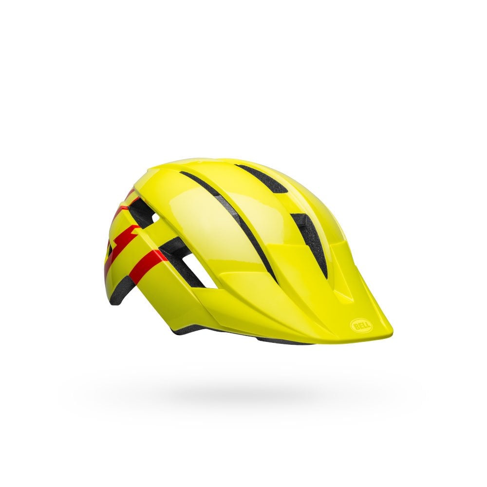 Bell Sidetrack II MTB Helmet - Child - Hi Viz-Red