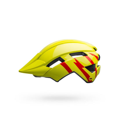 Bell Sidetrack II MTB Helmet - Child - Hi Viz-Red