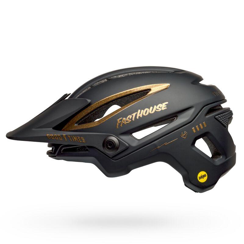 Bell Sixer MIPS MTB Helmet Matt Gloss Black Gold