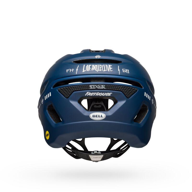 Bell Sixer MIPS MTB Helmet - Matt Gloss Blue-White