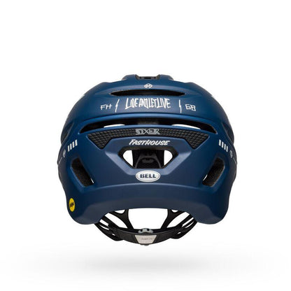 Bell Sixer MIPS MTB Helmet - Matt Gloss Blue-White