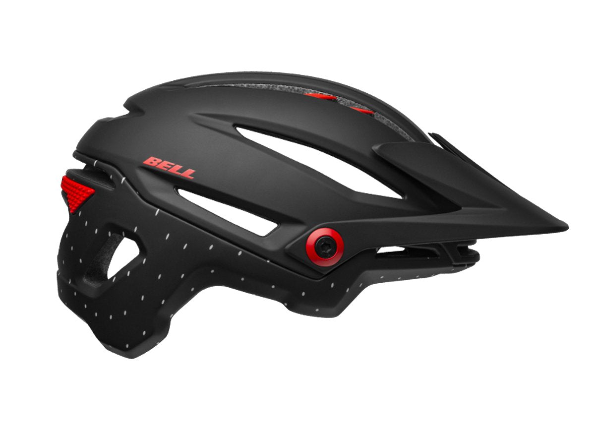 Bell Sixer MIPS MTB Helmet - Matt Black-White-Crimson - 2019 Matt Black - White - Crimson Medium 