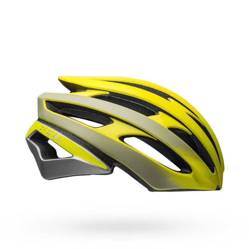 Bell Stratus Ghost MIPS Road Helmet - Matt Gloss Hi Viz