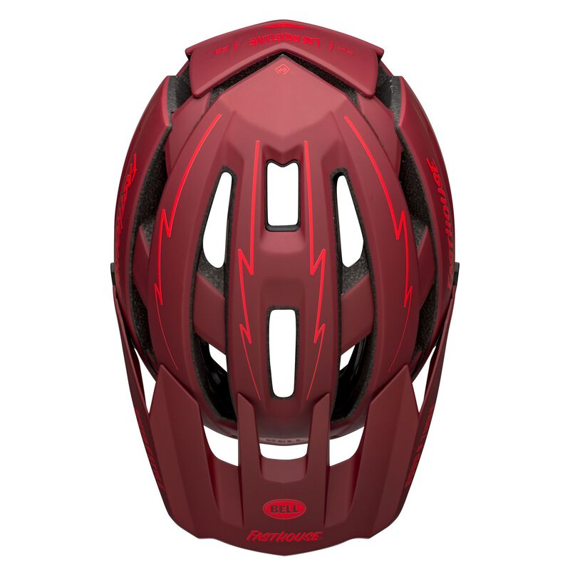 Bell Super Air MIPS MTB Helmet - Matt Red-Black