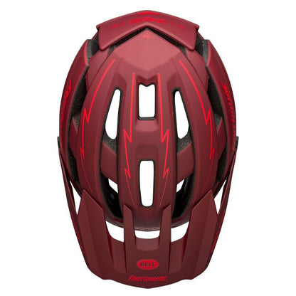 Bell Super Air MIPS MTB Helmet - Matt Red-Black