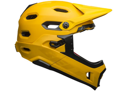 bell dh helmet 2018 Bell Super DH MIPS Full Face Helmet - Matt Gloss Yellow Black