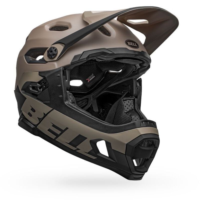 Bell Super DH Spherical Full Face Helmet - Matt Gloss Sand-Black