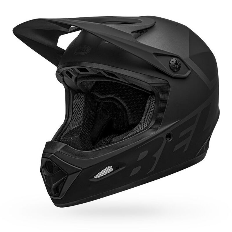 Bell Transfer Full Face Helmet - Matt Black - 2022 Matt Black X-Small 