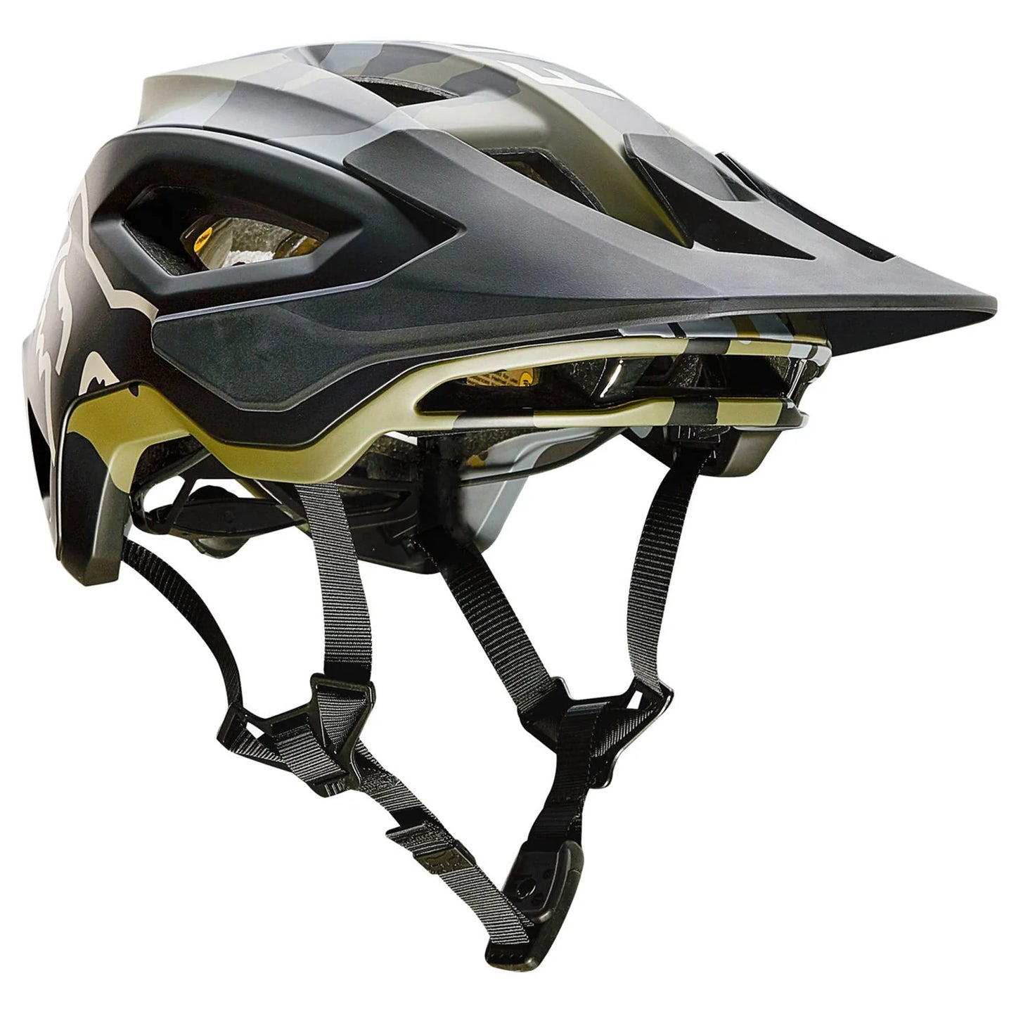 Fox Racing Speedframe Pro MTB Helmet - Green Camo