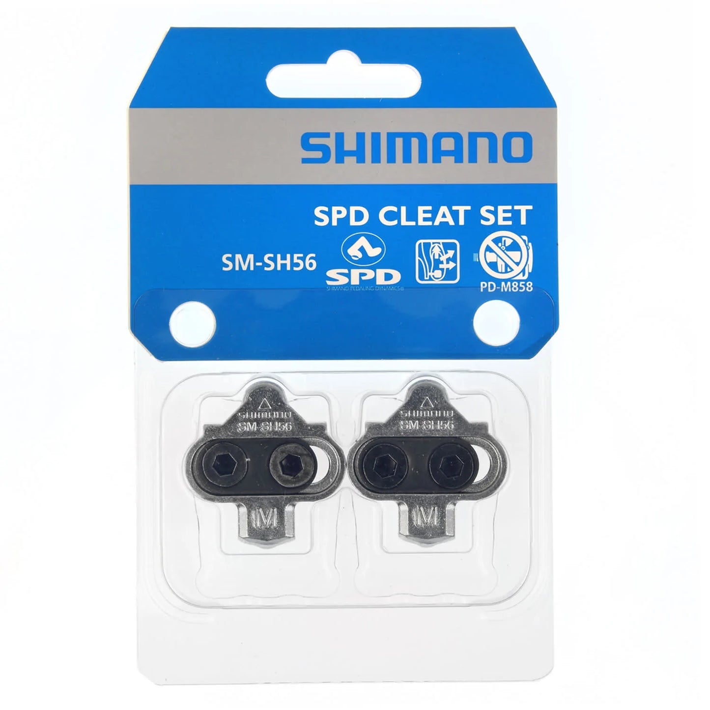 Shimano SM-SH56 SPD Multi-Release Cleat Set - Silver