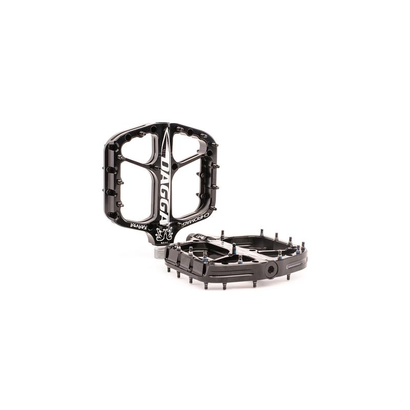 Chromag Dagga Pedals - Black Black 9/16" 