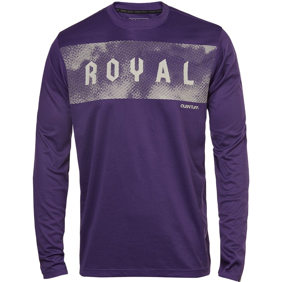 Royal Quantum Long Sleeve MTB Jersey - Deep Purple