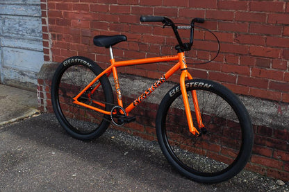 Eastern Growler 26" BMX Crusier - Orange-White Orange - White 22.5" 