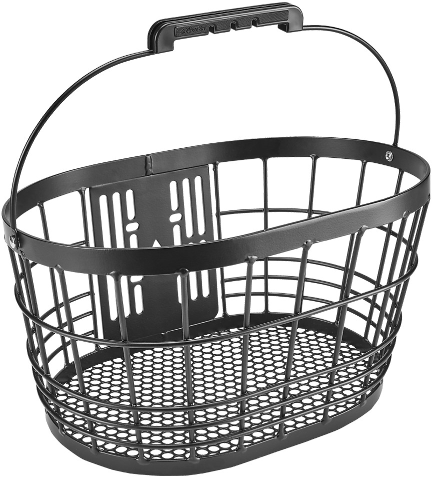 Electra Alloy Wire Front QR Basket - Black Black  