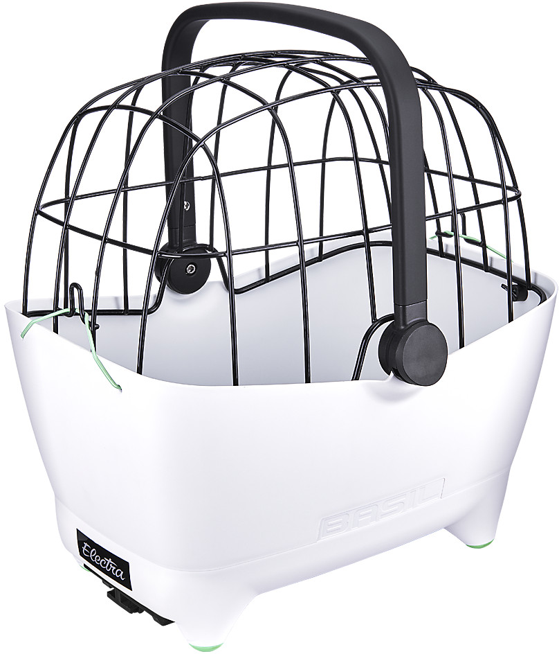 Electra Basil Pet Carrier Basket - White White  