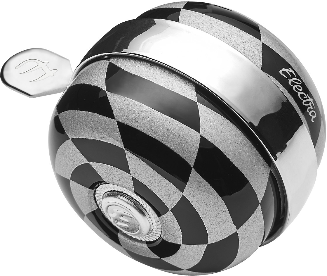 Electra Spinner Bell - Checkerboard Reflective - Cambria Bike