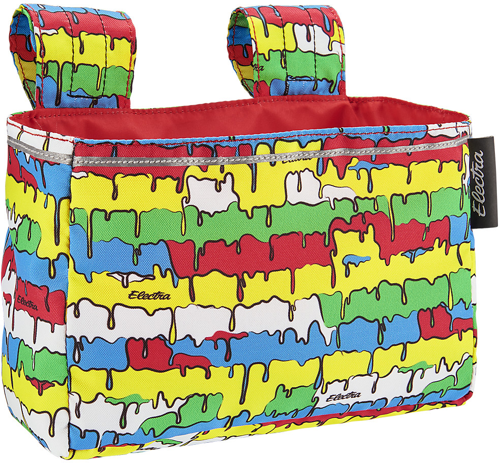 Electra Velcro Handlebar Bag - Graffiti Dip Graffiti Dip 1L Capacity 