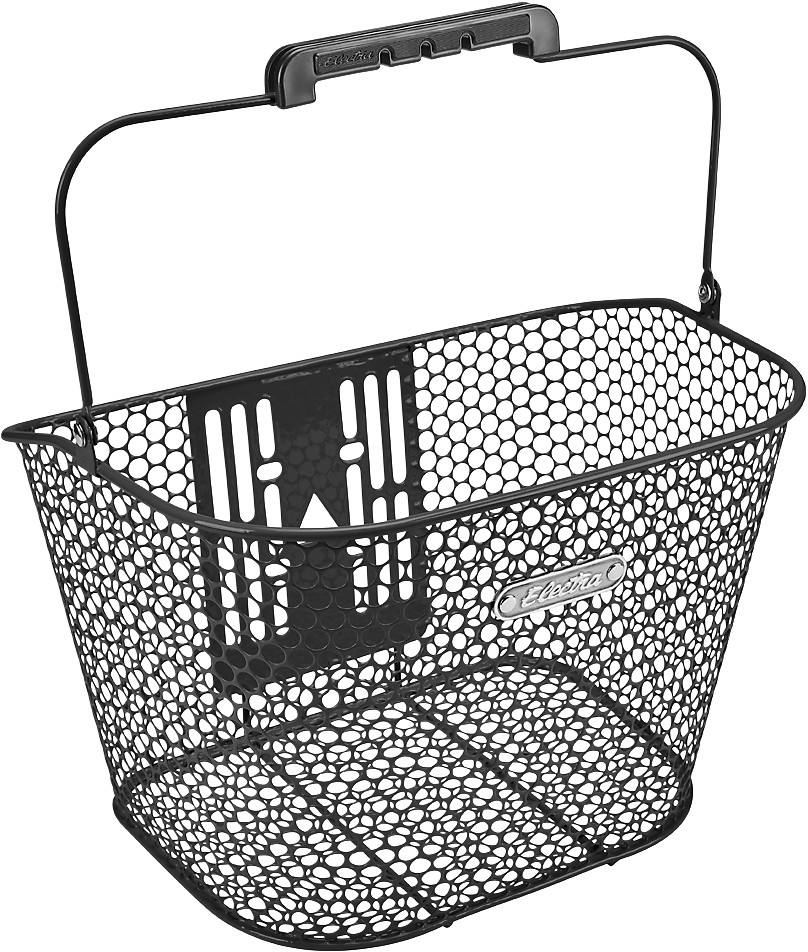 Electra Honeycomb Front QR Basket - Black Black  