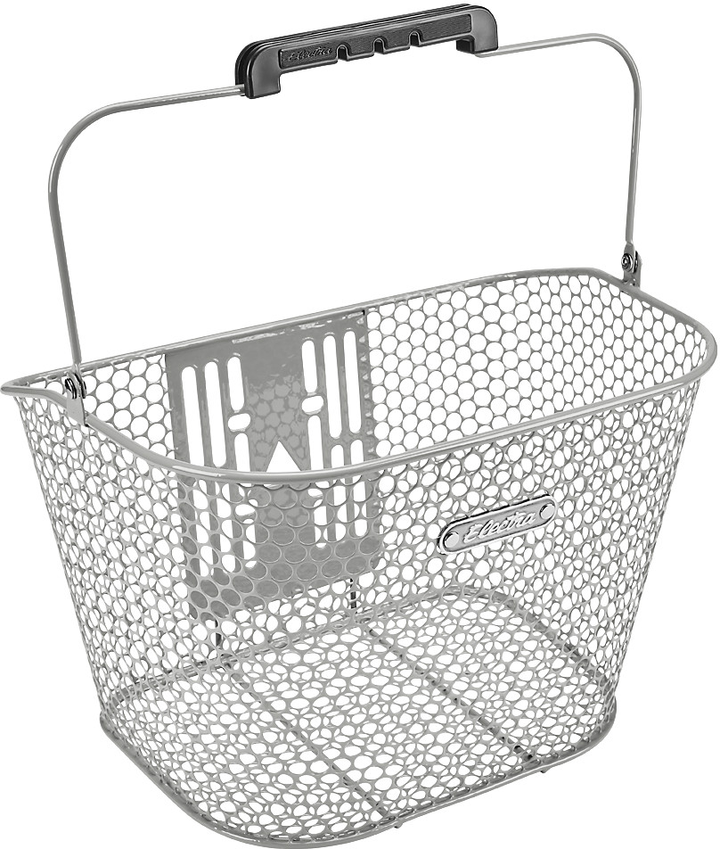 Electra Honeycomb Front QR Basket - Fog Gray Fog Gray  