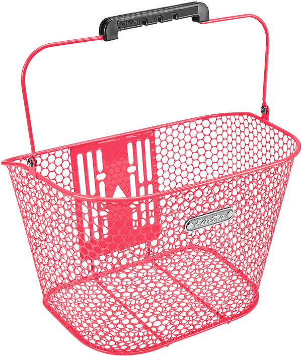 Electra Honeycomb Front QR Basket Hot Pink Cambria Bike