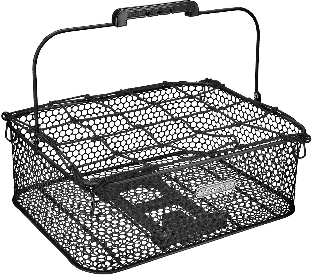 Electra Honeycomb Low Profile MIK Rear Basket - Black Black  