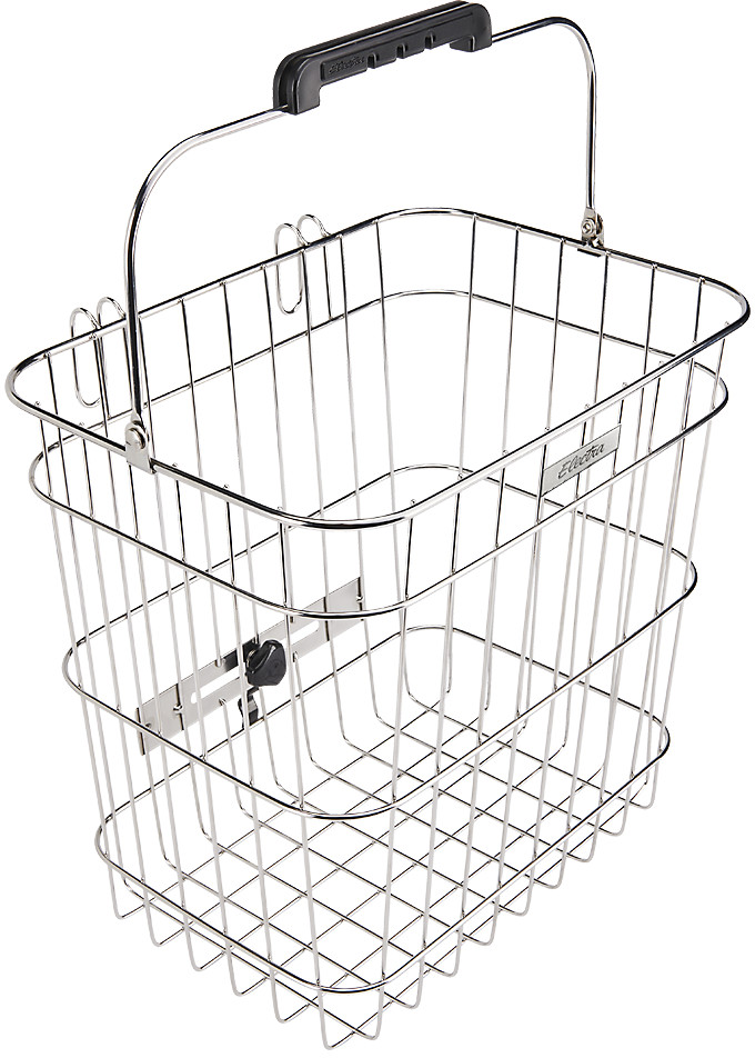 Electra Stainless Wire Rear Pannier Basket - Silver Silver  