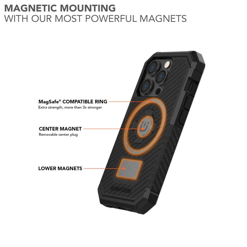 Rokform Rugged Case - iPhone 14 Pro - Black