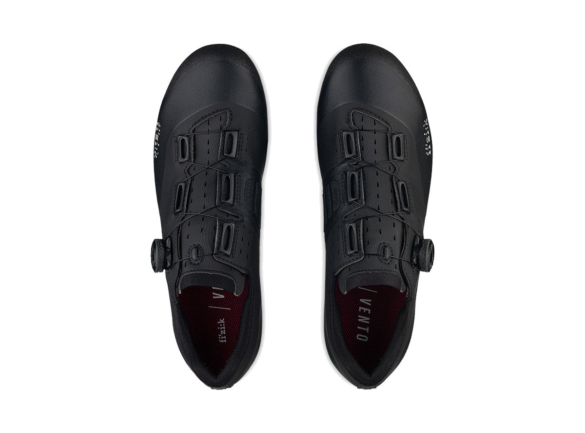 Fizik X3 Vento Overcurve Clipless MTB Shoe - Black-Black