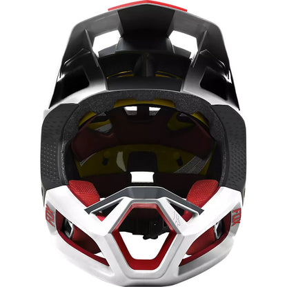 Fox Racing ProFrame Full Face Helmet - Blocked - Black-White