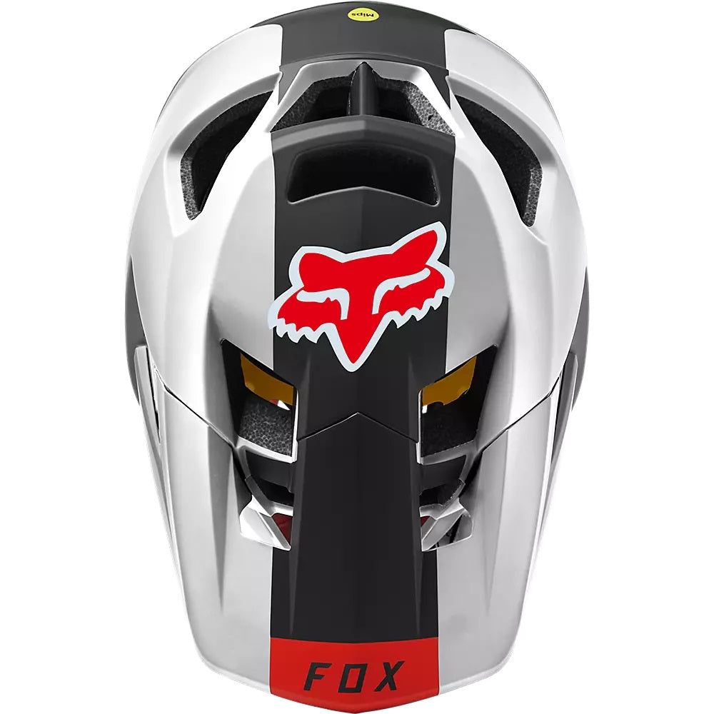 Fox Racing ProFrame Full Face Helmet - Blocked - Black-White