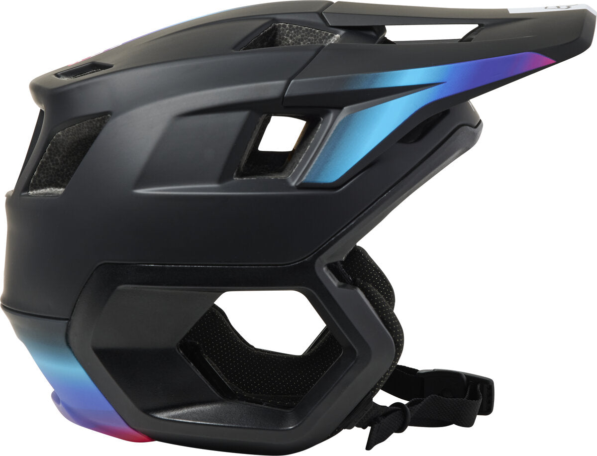 Fox Racing Dropframe Pro MTB Helmet - Lunar Capsule - Rtrn - Black