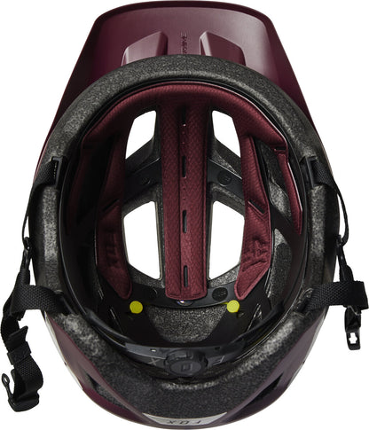 Fox Racing Mainframe Traverse MTB Helmet - Dark Maroon