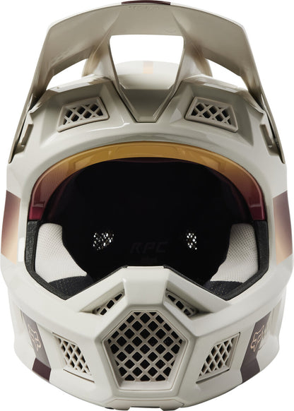 Fox Racing Rampage Pro Carbon MIPS Full Face Helmet - Glnt - Vintage White