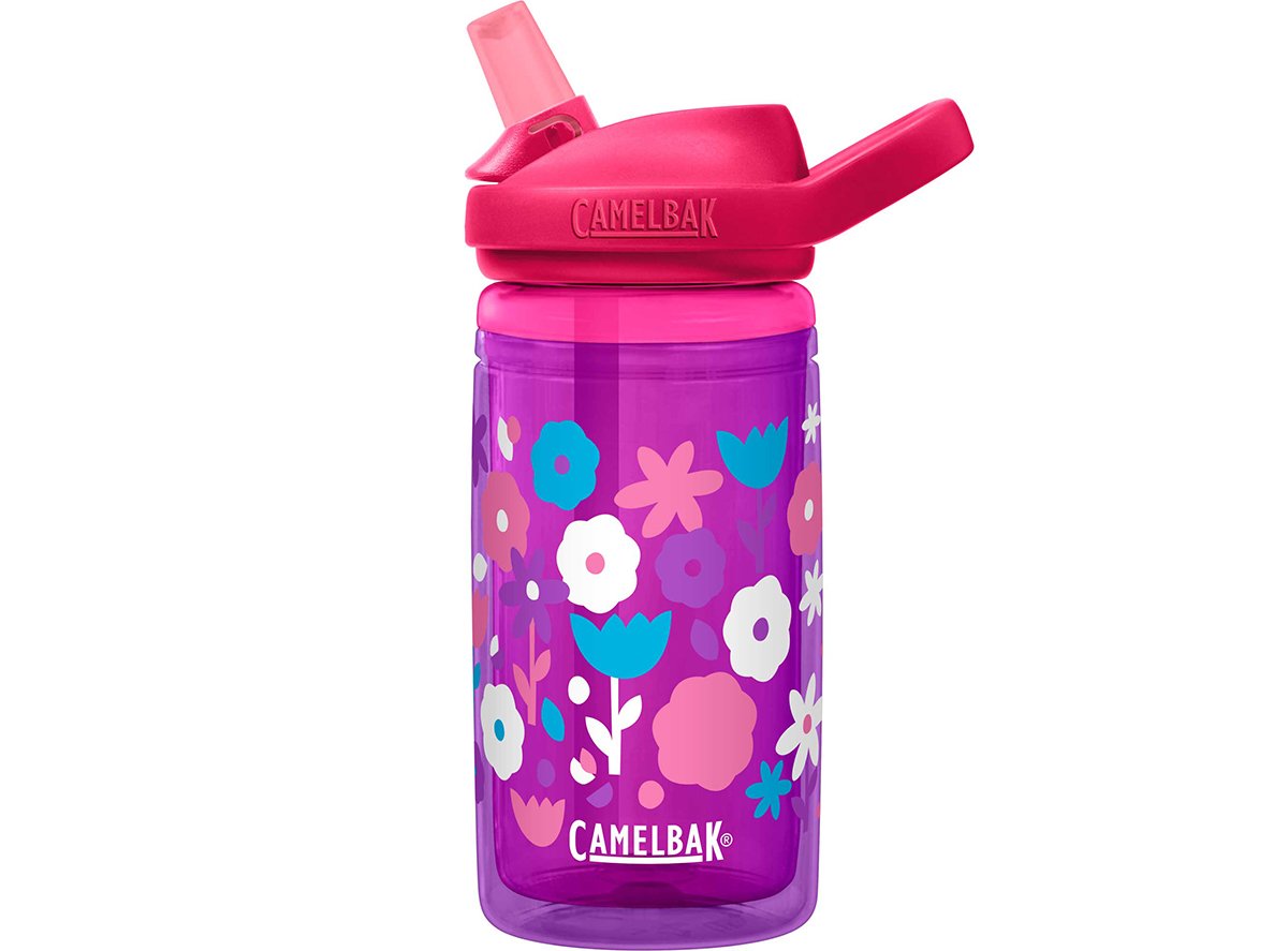 Camelbak eddy+ Kids Insulated Water Bottle - 14oz - Flower Power - 2020 Flower Power  