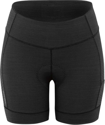 Louis Garneau Fit Sensor Texture 5.5 Cycling Short - Womens - Black - 2022 Black Small 