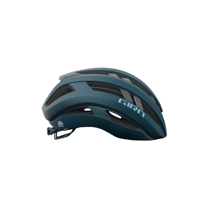 Giro Aries Spherical Road Helmet - Matt Ano Harbour Blue