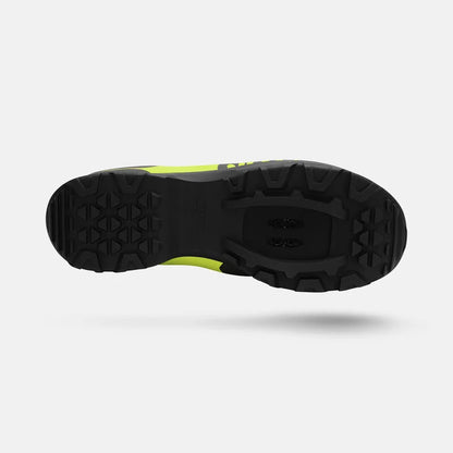 Giro Berm Clipless MTB Shoe - Black-Citron Green