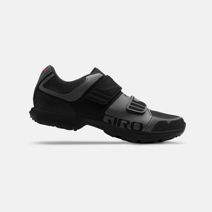 Giro Berm Clipless MTB Shoe - Dark Shadow-Black