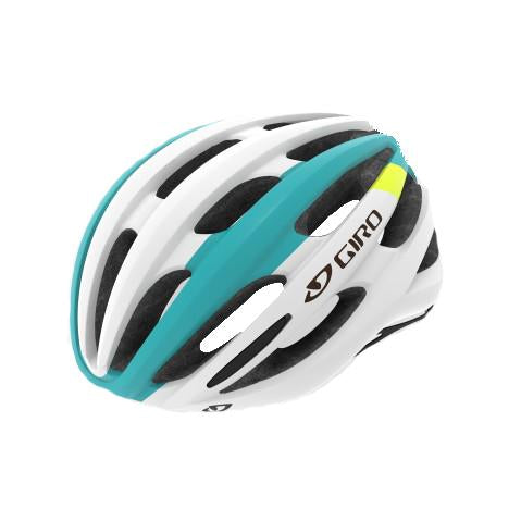 Giro Foray Road Helmet - Matt White-Iceberg-Citron - 2019 Matt White - Iceberg - Citron Medium 