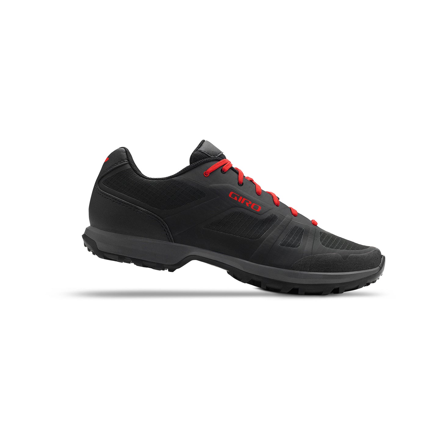 Giro Gauge MTB Shoe - Black-Bright Red