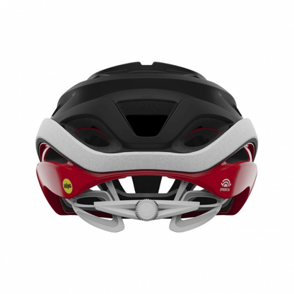 Giro Helios Spherical Road Helmet - Matt Black-Red - 2024