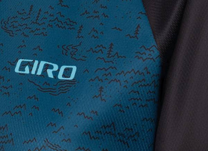 Giro Roust Short Sleeve MTB Jersey - Womens - Harbor Blue Scree