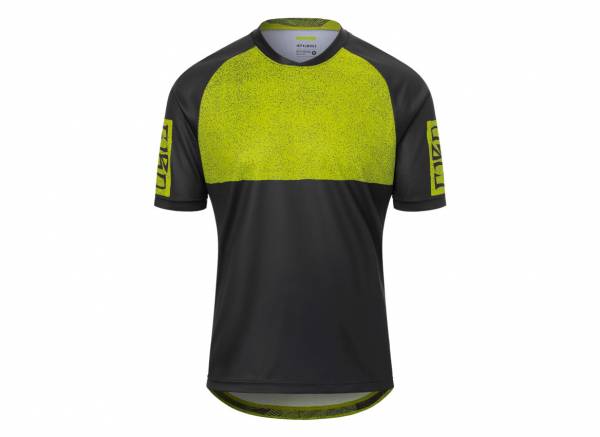 Giro Roust Short Sleeve MTB Jersey - Ano Lime Breakdown Ano Lime Breakdown Small 